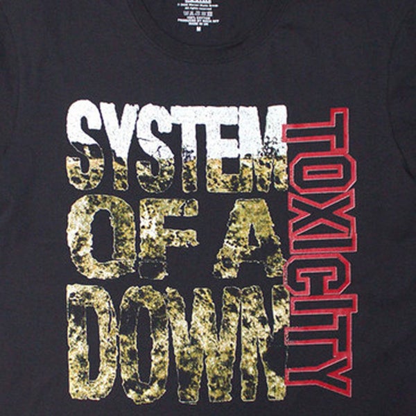 System Of A Down Toxicity Stack T Shirt Carousel 3