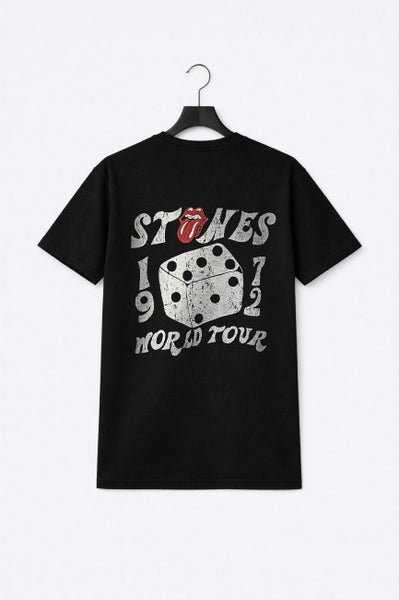 The Rolling Stones Dice Tour 72 Premium Carbon Finish T Shirt Carousel 4