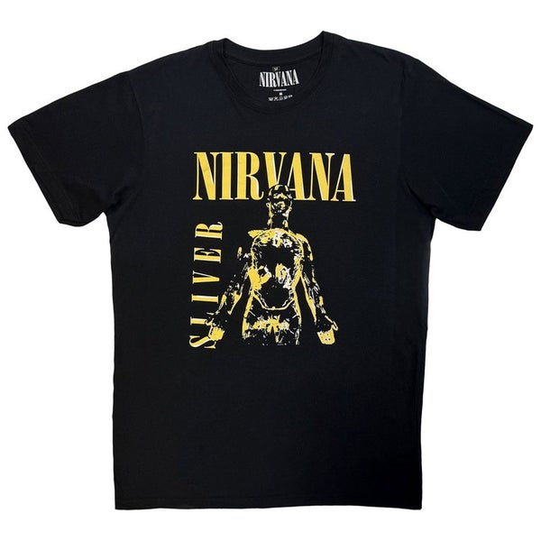 Nirvana Sliver Premium Carbon Finish T Shirt Carousel 1