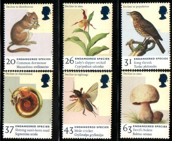1998 GB Endangered Species MNH Carousel 1