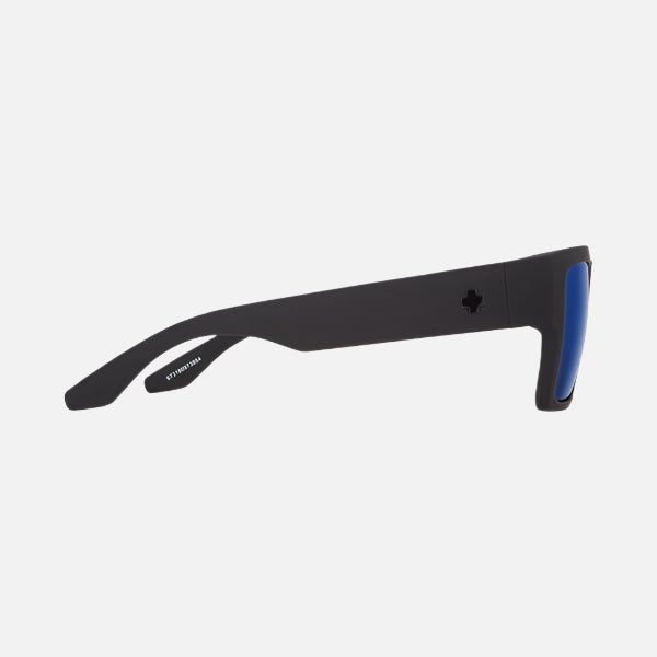 Spy Sunglasses Cyrus - Soft Matte Black Happy Bronze W/ Blue Spectra Carousel 3