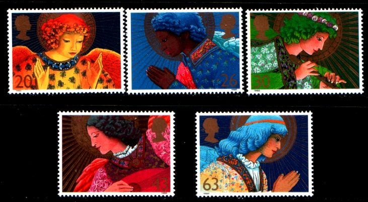 1998 GB Christmas set MNH Carousel 1