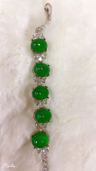 Green Agate Bracelet Carousel 4