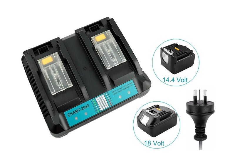 Battery Charger MAKITA BL1830 Battery Dual Charger - (NZ Clearance) Carousel 1