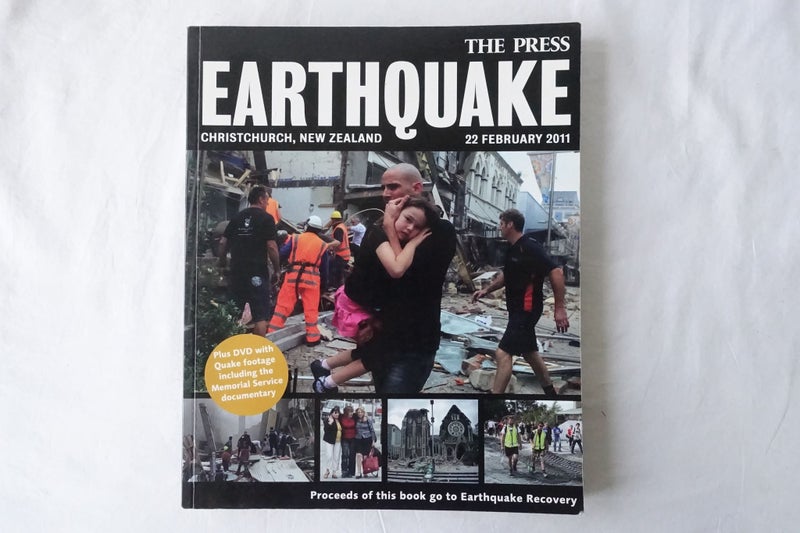 EARTHQUAKE: Christchurch, New Zealand 22 February 2011 by Chris Moore (SKU BK47) Carousel 1