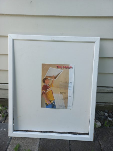 The Hatch, prefabricated ceiling hatch brand new but stocked in a garage Carousel 2