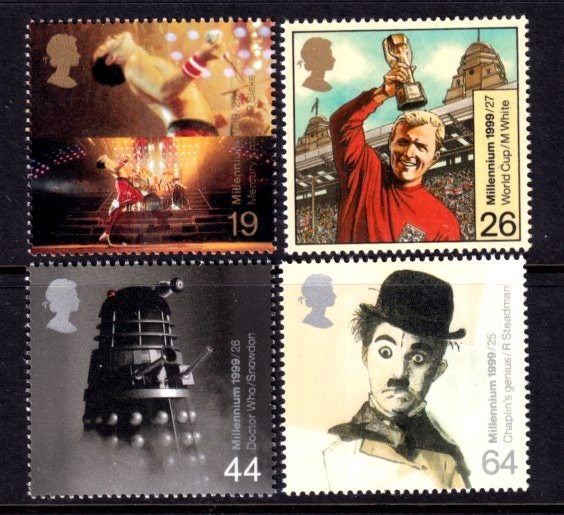 1999 GB The Entertainers' Tale set MNH Carousel 1