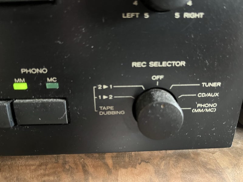 Powerful Teac Amplifier with phono Carousel 2