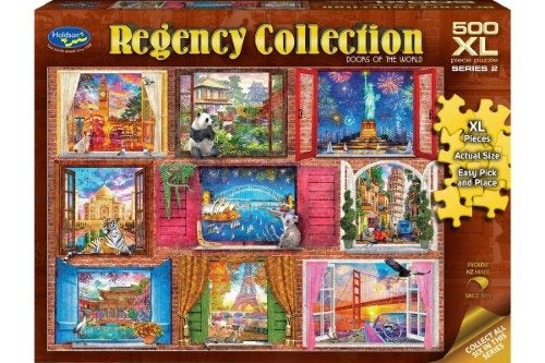 Jigsaw Puzzle - Regency Collection Series 2 Doors of the World (500 XL Piece) Carousel 2