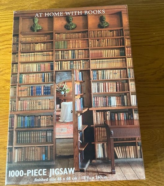 Cico Books Puzzle: At Home With Books - 1000 pieces. BRAND NEW Carousel 1