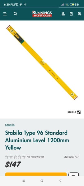 Stabila Stanley Aluminium Level x4 Carousel 2