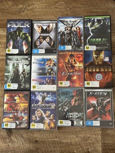 Lot of Marvel Movies [DVD] Carousel 2