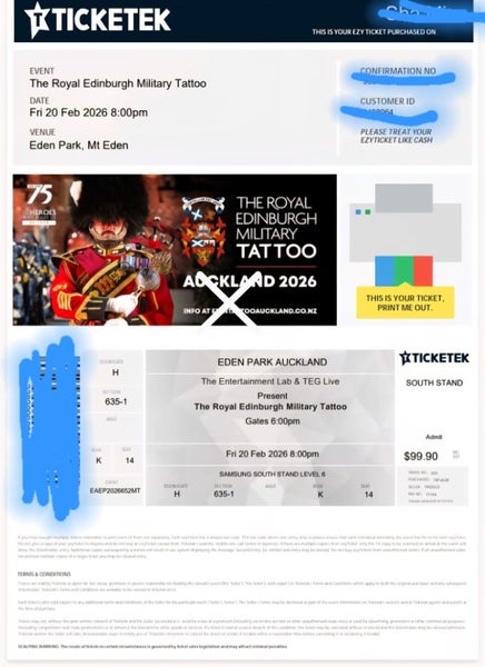 The Royal Edinburgh Military Tattoo Fri 20 Feb Carousel 1