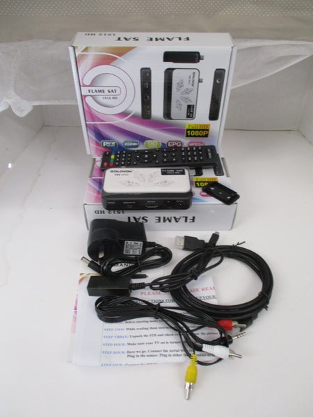 Caravan Portable 45cm Satellite dish & Freeview Receiver all you need to get TV Carousel 2