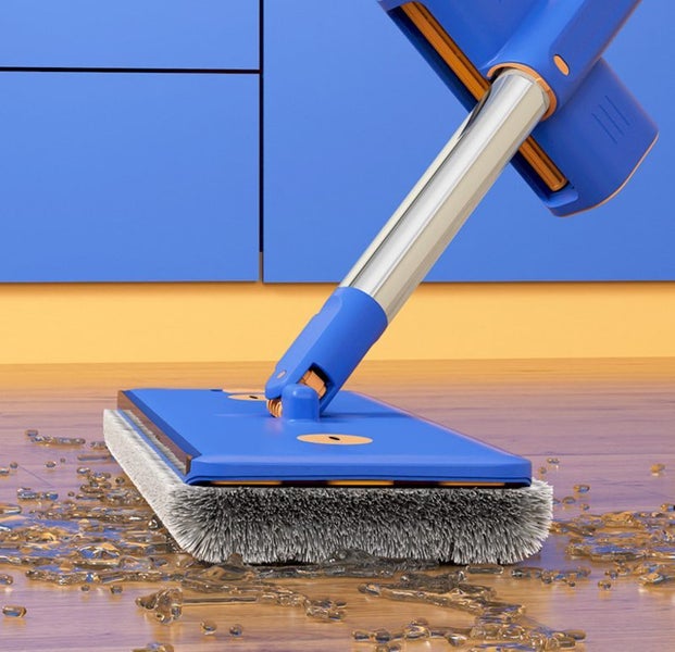 Large Flat Mop +Bucket +Pads Carousel 1