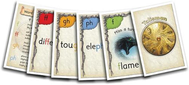 Phonic Books Talisman Card Games, Boxes 11-20 by Phonic Books - Cards Carousel 1