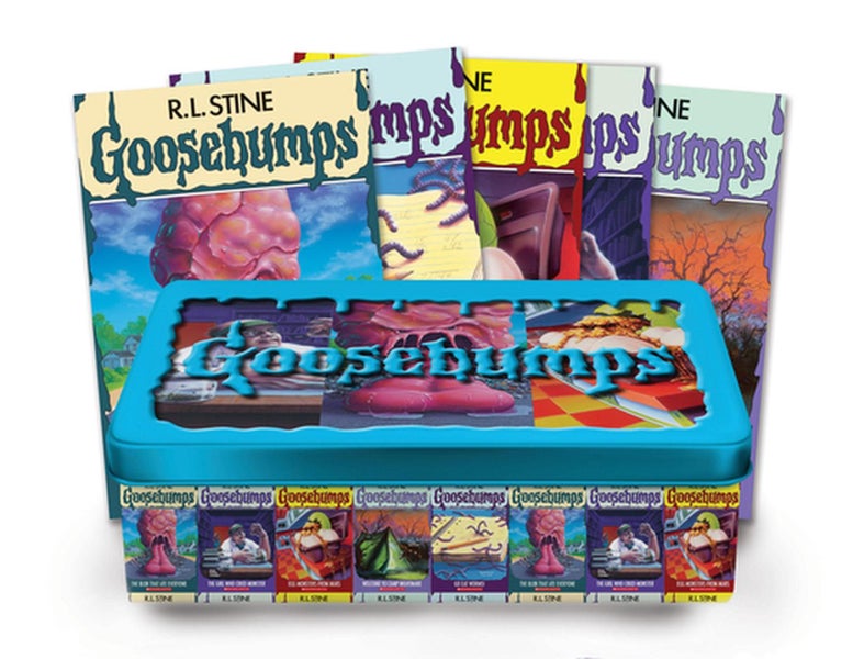 Goosebumps Retro Terror Set: (Limited Edition Tin) by R.L. Stine - Carousel 1