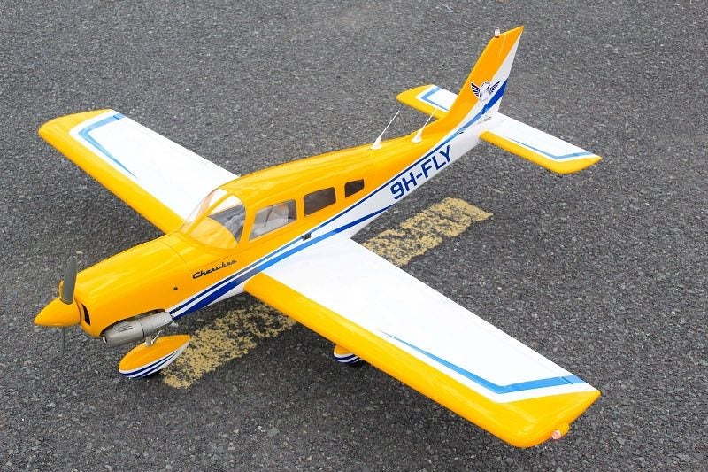 Seagull Models SEA386 Piper Cherokee ARF 60" wingspan 10cc - Yellow New 2025 ... Carousel 1