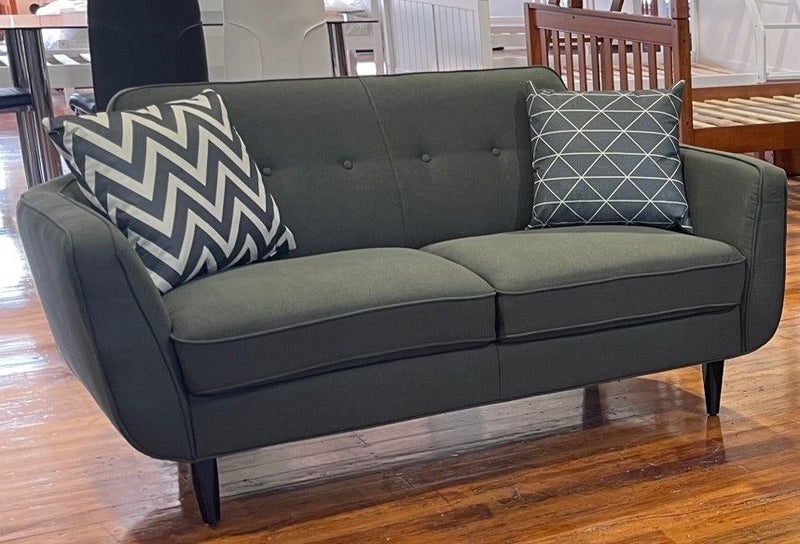 Closing down Sale New Triana 2-seater in Quality fabric dark green Carousel 1