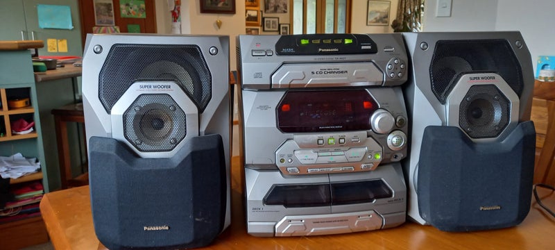 Panasonic CD Stereo System Carousel 1