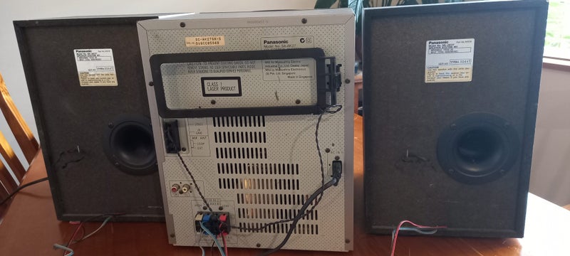 Panasonic CD Stereo System Carousel 2