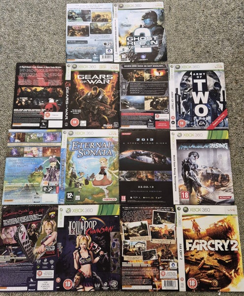 Xbox 360 Display Only / Promotional Sleeves (Artwork) Carousel 1