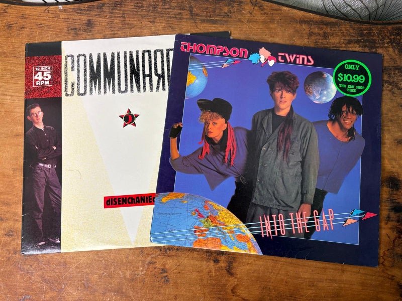 2 LPs - Communards 12" & Thompson Twins LP Carousel 1