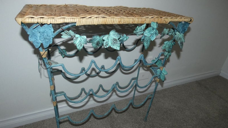 Antic Wine Rack Carousel 1