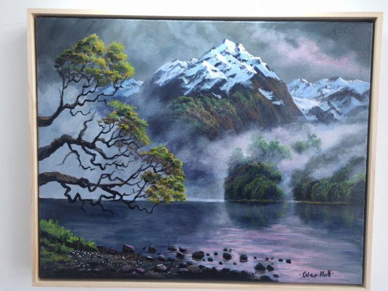 Large - Storm in Fiordland - Caley Hall - Original Painting Carousel 2