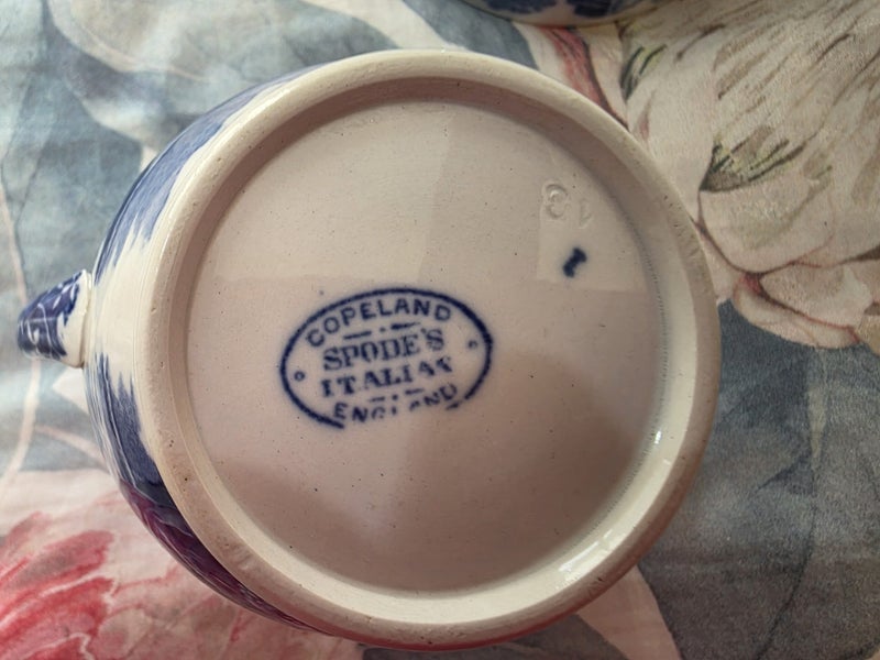 Copeland Spode Sugar Bowl and Milk Jug Carousel 2