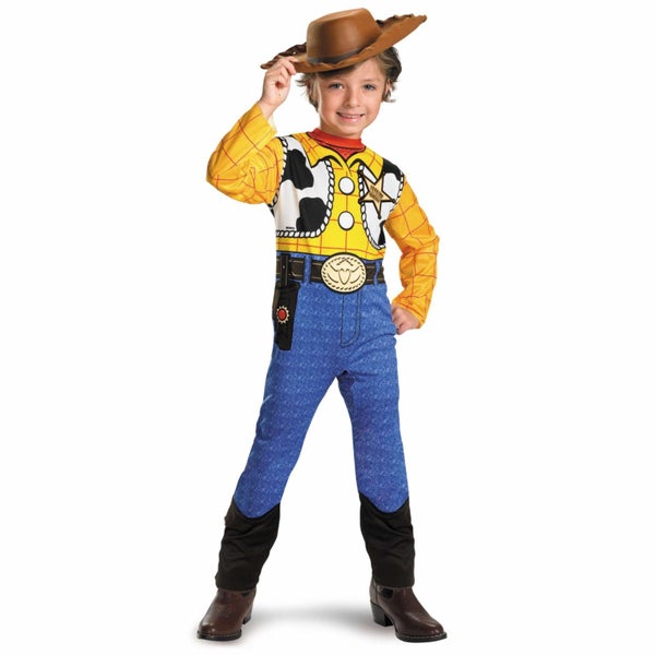 Woody Classic Sheriff Cowboy Disney Pixar Toy Story Dress Up Boys Costume Carousel 1