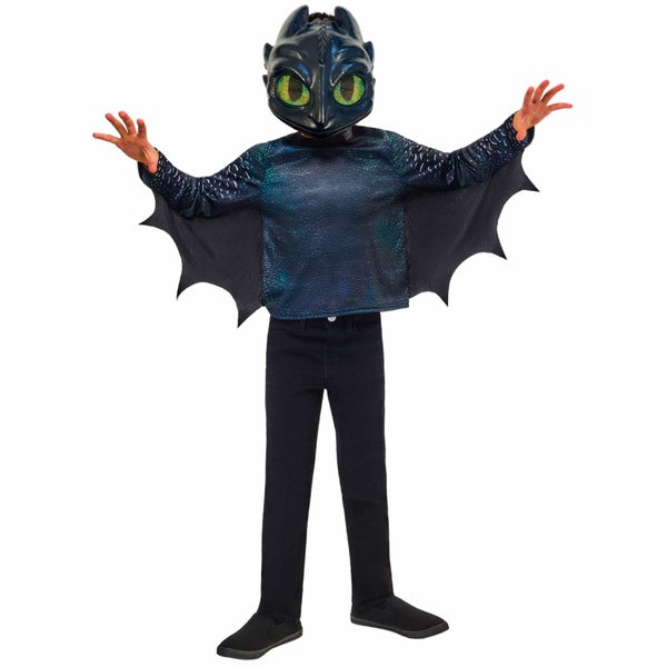 Toothless Night Fury How To Train Your Dragon Fancy Dress Boys Costume Carousel 1