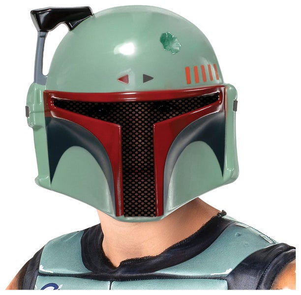 Boba Fett Star Wars Disney Movie Child Boys Costume Mask Carousel 1