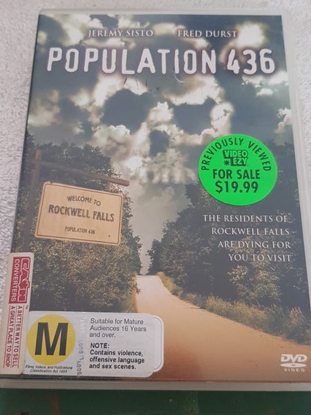 DVD. Population 436. Good story. Good condition