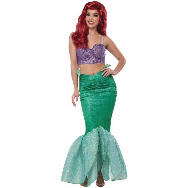 Storybook Mermaid Sea Princess Little Mermaid Fairytale Adult Womens Costume Carousel 1