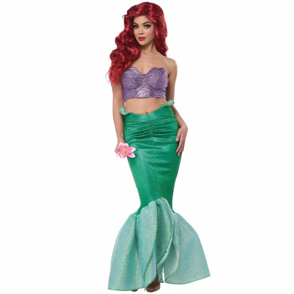Storybook Mermaid Sea Princess Little Mermaid Fairytale Adult Womens Costume Carousel 2