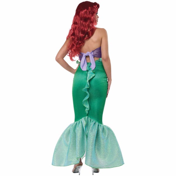 Storybook Mermaid Sea Princess Little Mermaid Fairytale Adult Womens Costume Carousel 4