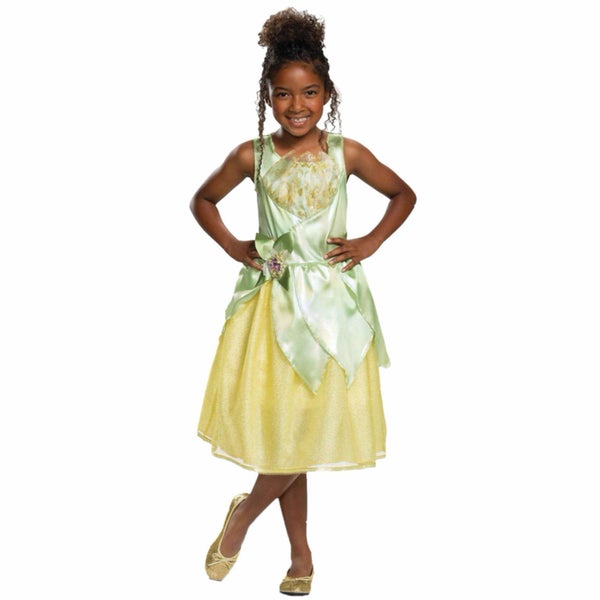 Tiana Classic Disney The Princess And The Frog Book Week Girls Costume Carousel 1