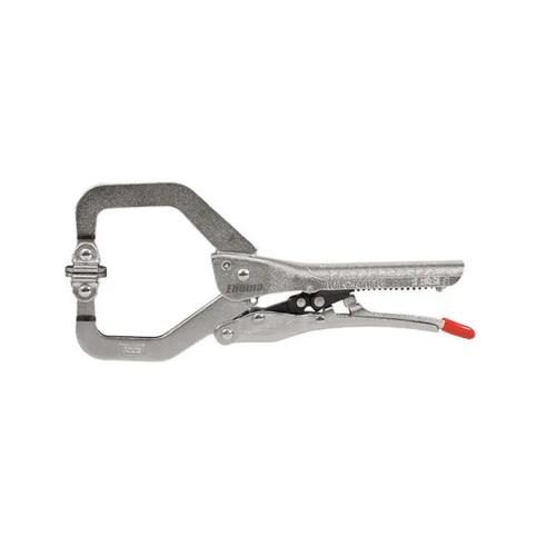 Ehoma Automatic Locking Plier, C Clamp Swivel Pad 150mm Carousel 1