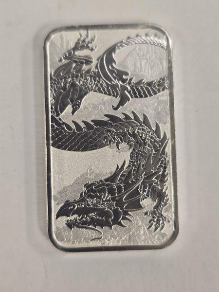 Elizabeth II 1952-2022 Australia 1oz 9999ag 1 Dollar 2023 Bar Carousel 2