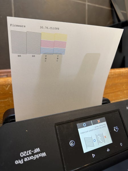 Epson workforce pro printer Carousel 4