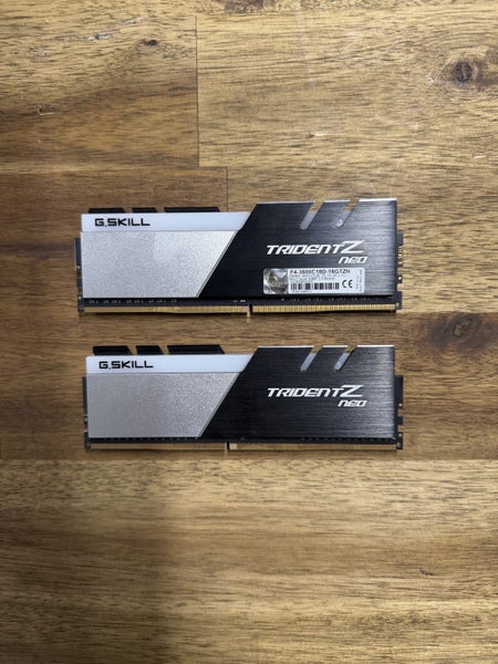 16gb (2x 8gb) Trident Z Neo 3600mhz DDR4 RGB Ram Carousel 1