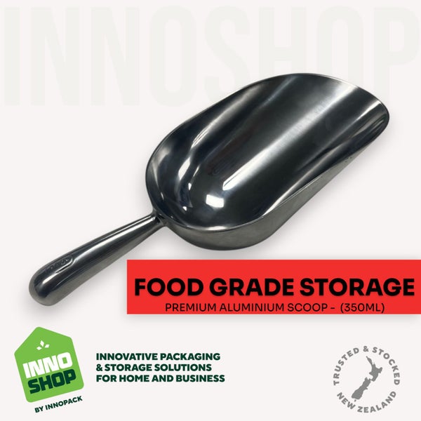 INNOSTORE 1.5 CUP PREMIUM CAST ALUMINIUM SCOOP 350ml Carousel 1
