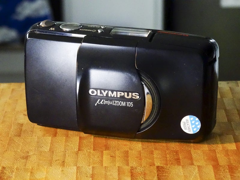 Olympus mju Zoom 105 Compact Film Camera *Excellent* Carousel 1