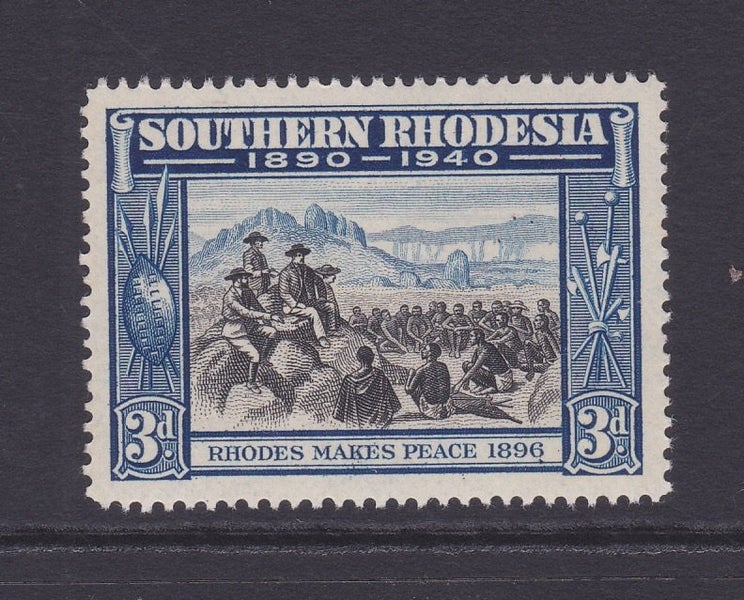 Southern Rhodesia - 1940 Golden Jubilee 3d - UHM - 57 Carousel 1
