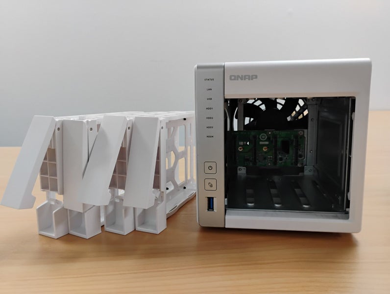 QNAP TS-431P 4-bay NAS + 4x 8TB Seagate Drives Carousel 5