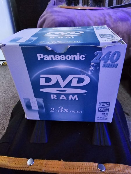 10 Panasonic DVD-RAM 240 Min 2-3x Speed LM-AD240LU New 9.4 GB