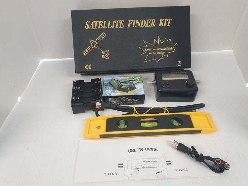 Satellite Finder Kit 7pc. Latest Version Carousel 2