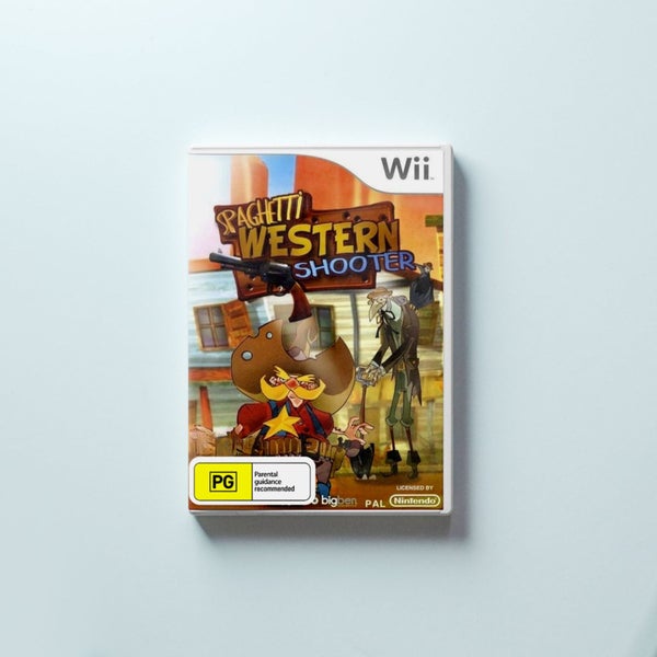 Spaghetti Western Shooter - Nintendo Wii Game Carousel 1
