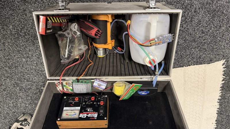 RC plane setup Carousel 8